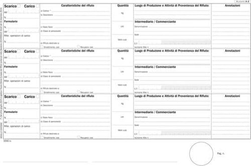 Rregistro carico-scarico rifiuti Mod. A - 100 fogli - 29 7 x 21 5 cm - DU165820000 - Data Ufficio [multipack] 2 pezzi Cancelleria e prodotti per ufficio/Archivio ufficio e accessori per scrivania/Modulistica e conservazione registri/Libri e registri contabili Eurocartuccia - Pavullo, Commerciovirtuoso.it