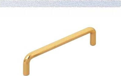 RSP---MANIGLIA-OTTONATA-LUCIDO-ORO-INTERNO-96MM-PER-CASSETTI,-COMODINI,-ARMADI