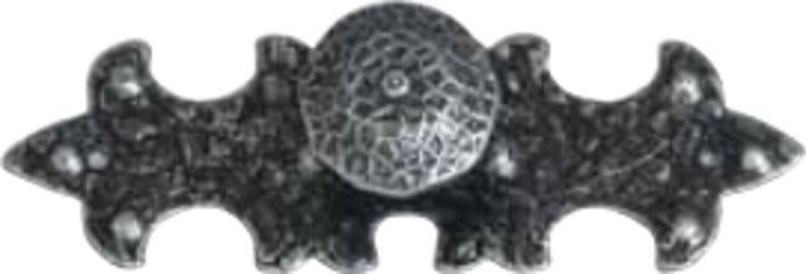 RSP---POMOLO-CON-BASE-IN-FERRO-MARTELLATO-BRUNITO-D.-27-BASE-112X33