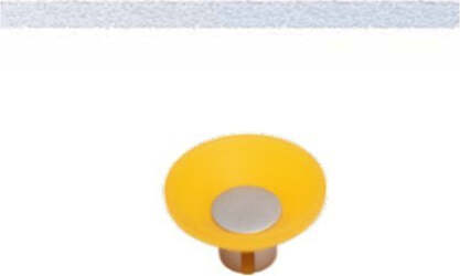 RSP---POMOLO-CON-INSERTO-GIALLO-IN-PLASTICA-PER-CASSETTI,-COMODINI,-ARMADI