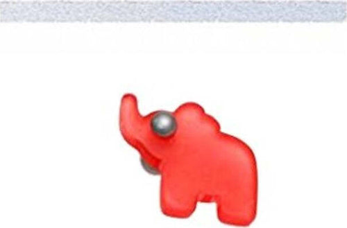 RSP---POMOLO-ELEFANTE-IN-PLASTICA-ROSSO-PER-CASSETTI,-COMODINI,-ARMADI