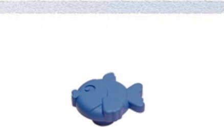 RSP---POMOLO-PESCE-IN-PLASTICA-BLU-PER-CASSETTI,-COMODINI,-ARMADI