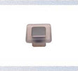 RSP---POMOLO-QUADRATO-TRASPARENTE-CON-INSERTO-SATINATO-PER-CASSETTI,-COMODINI,-ARMADI
