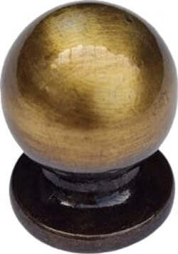 RSP---POMOLO-SFERA-OTTONE-BRONZATO-D.20MM***