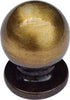 RSP---POMOLO-SFERA-OTTONE-BRONZATO-D.20MM***