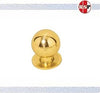 RSP---POMOLO-SFERA-OTTONE-LUCIDO-D.20MM-PER-CASSETTI,-COMODINI,-ARMADI