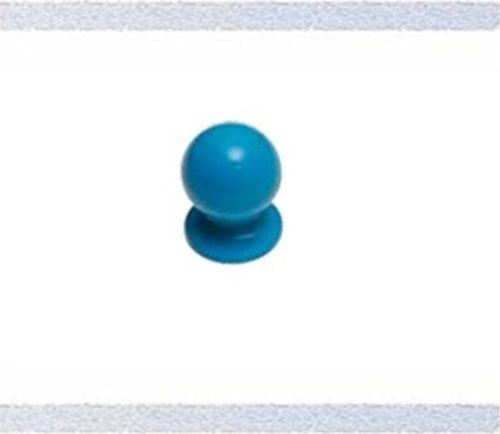 RSP---POMOLO-SFERA-VERNICIATO-AZZURRO-D.25MM-PER-CASSETTI,-COMODINI,-ARMADI