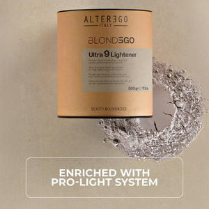 Alterego Balayage Clay Lightener 450 Gr, Polvere per Capelli Decolorante Rosa Compatta per Tecniche Di Schiaritura a Mano Libera