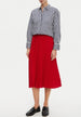 Tommy Hilfiger GONNA FLUID PLEATED PULL ON MIDI SKIRT da donna