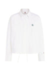 Tommy Hilfiger CAMICIA SMD BLOUSON DRAWSTRING LS SHIRT da donna