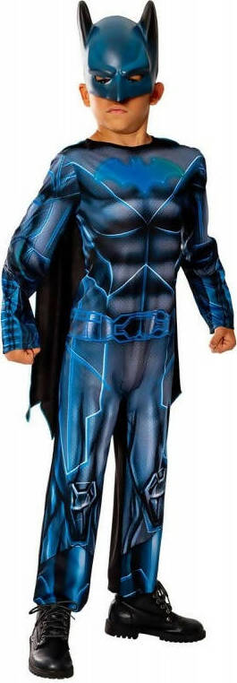 Rubie's-Costume-Batman-Bat-tech-Deluxe-Costume-Batman-Bambini-E-Ragazzi-Rubies