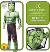 Rubies Vestito Hulk Lusso per Travestimento per Bambini 9-10 Anni 140 Cm Giochi e giocattoli/Giochi d'imitazione e accessori di travestimento/Costumi e travestimenti/Bambini Cartoleria Deja Vu - Crotone, Commerciovirtuoso.it