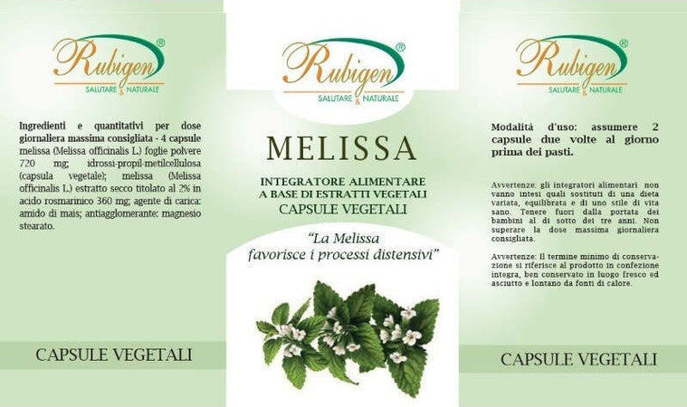 RUBIGEN-MELISSA-integratore-alimentare-100-compresse-Natur-Farma