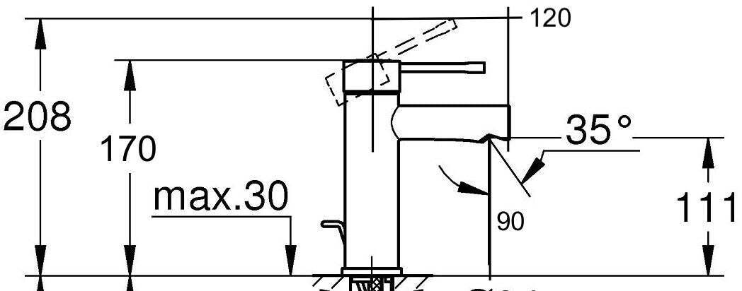 Rubinetteria completa bagno lavabo e bidet moderni serie completa