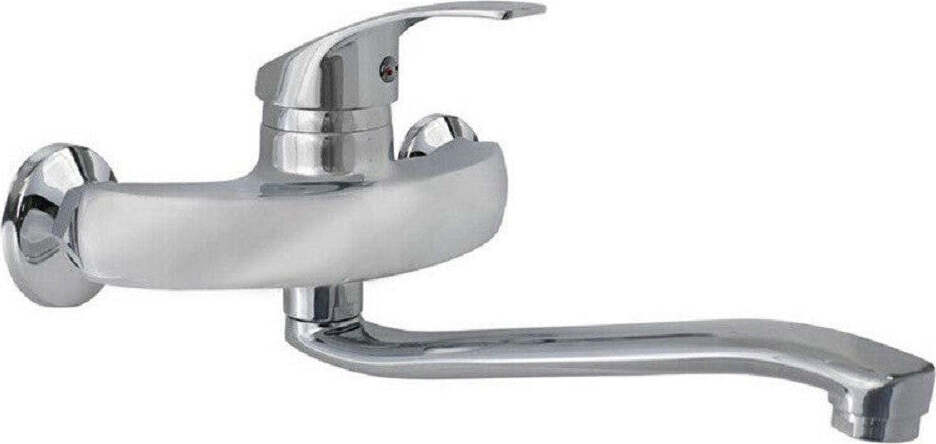 Rubinetto A Parete Miscelatore 2 Fori A Muro Per Lavello Da Cucina Cromato 52335 Casa, arredamento e bricolage > Cucina > Rubinetti Cucina Trade Shop italia - Napoli, Commerciovirtuoso.it