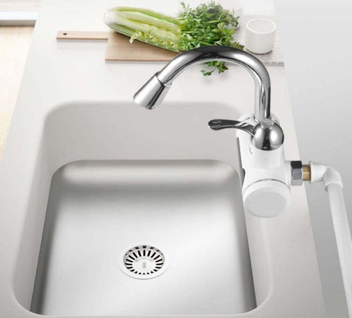 Rubinetto Acqua Fredda Calda Riscaldatore Elettrico Doccia Bagno Cucina Q-sl9 Fai da te/Attrezzature per cucine e bagni/Impianti per la cucina/Rubinetti da cucina/Rubinetti per lavelli da cucina Trade Shop italia - Napoli, Commerciovirtuoso.it