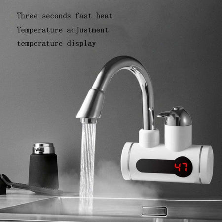 Rubinetto Acqua Fredda Calda Riscaldatore Elettrico Doccia Bagno Cucina Q-sl9 Fai da te/Attrezzature per cucine e bagni/Impianti per la cucina/Rubinetti da cucina/Rubinetti per lavelli da cucina Trade Shop italia - Napoli, Commerciovirtuoso.it