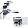 Rubinetto Alto Da Bagno Design Moderno A Cascata Miscelatore Monocomando Cromato Rubinetti Bagno Trade Shop italia - Napoli, Commerciovirtuoso.it