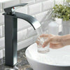 Rubinetto-Alto-Da-Bagno-Design-Moderno-A-Cascata-Miscelatore-Monocomando-Nero