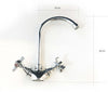 Rubinetto bagno cucina canna girevole vintage retro completo