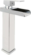 Rubinetto-Bagno-Design-Moderno-A-Cascata-Miscelatore-Monocomando-Alto-Cromato