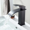 Rubinetto Bagno Lavabo Miscelatore A Cascata Nero Ottone Monocomando Moderno Rubinetti Bagno Trade Shop italia - Napoli, Commerciovirtuoso.it