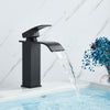 Rubinetto Bagno Lavabo Miscelatore A Cascata Nero Ottone Monocomando Moderno Rubinetti Bagno Trade Shop italia - Napoli, Commerciovirtuoso.it