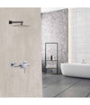 Rubinetto Bagno Moderno Cromato Lucido Miscelatore Orientabile Cabina Doccia 87389