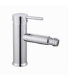 Rubinetto Bagno Moderno Cromato Lucido Miscelatore Orientabile Per Bidet 87387