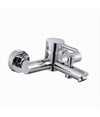 Rubinetto Bagno Moderno Cromato Lucido Miscelatore Orientabile Per Vasca 87390