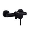 Rubinetto Bagno Moderno Nero Opaco Miscelatore Orientabile Cabina Doccia 87394