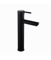 Rubinetto Bagno Moderno Nero Opaco Miscelatore Orientabile Lavabo Canna Alta 87393