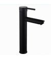 Rubinetto Bagno Moderno Nero Opaco Miscelatore Orientabile Lavabo Canna Alta 87393