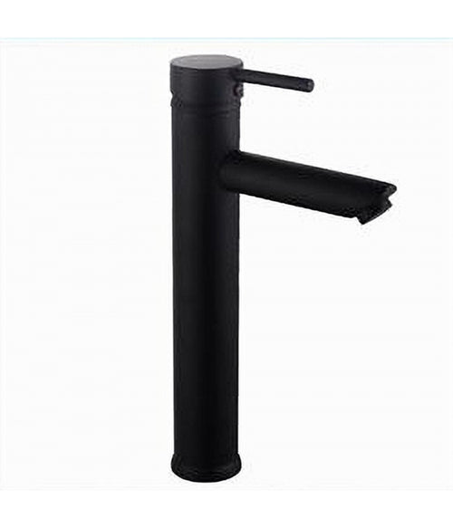 Rubinetto Bagno Moderno Nero Opaco Miscelatore Orientabile Lavabo Canna Alta 87393