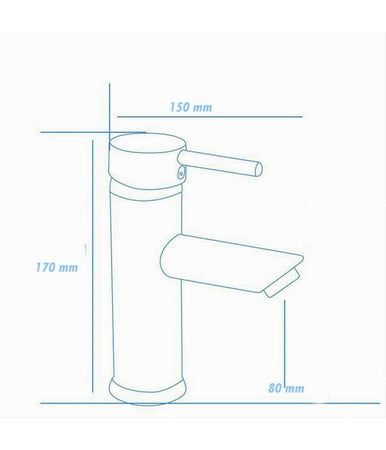 Rubinetto Bagno Moderno Nero Opaco Miscelatore Orientabile Lavabo Canna Bassa 87391