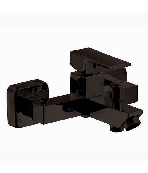 Rubinetto Bagno Ultra Moderno Miscelatore Orientabile Per Vasca Nero Opaco 87209