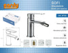 Rubinetto Bidet Miscelatore Monocomando Design Moderno Cromato Classic Sofi87103 Fai da te/Attrezzature per cucine e bagni/Attrezzature per bagni/Rubinetti per lavandini bagno Trade Shop italia - Napoli, Commerciovirtuoso.it