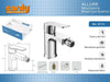 Rubinetto Bidet Miscelatore Monocomando Moderno Cromato Classic Allure 87112 Fai da te/Attrezzature per cucine e bagni/Attrezzature per bagni/Rubinetti per lavandini bagno Trade Shop italia - Napoli, Commerciovirtuoso.it