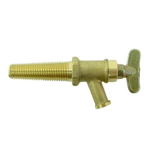 Rubinetto assaggiavino con valvola di chiusura per botti e contenitori di vino