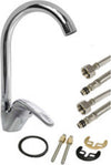 Rubinetto Cucina Canna Alta Curva Monocomando Lavello Miscelatore Cromato 52934 Casa, arredamento e bricolage > Cucina > Rubinetti Cucina Trade Shop italia - Napoli, Commerciovirtuoso.it