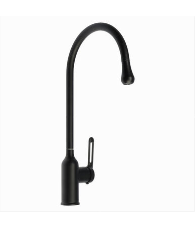 Rubinetto Cucina Miscelatore Lavello Canna Alta Monocomando Nero Satinato 87254