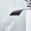 Rubinetto Da Bagno Design Moderno A Cascata Miscelatore Monocomando Cromato Rubinetti Bagno Trade Shop italia - Napoli, Commerciovirtuoso.it