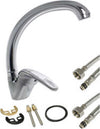 Rubinetto Da Cucina Miscelatore Da Lavello Monocomando Ottone Cromato 52845a Fai da te/Attrezzature per cucine e bagni/Impianti per la cucina/Rubinetti da cucina/Rubinetti per lavelli da cucina Trade Shop italia - Napoli, Commerciovirtuoso.it