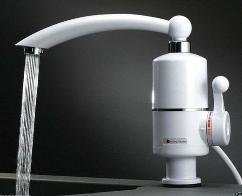 RUBINETTO ELETTRICO PER ACQUA CALDA ISTANTANEA SENZA CALDAIA CASA CUCINA BAGNO Fai da te/Attrezzature per cucine e bagni/Attrezzature per bagni/Rubinetti per lavandini bagno Trade Shop italia - Napoli, Commerciovirtuoso.it