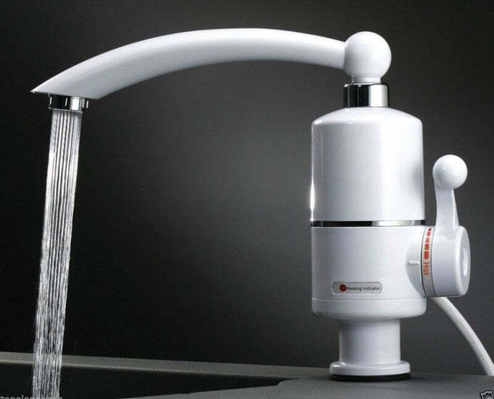 RUBINETTO ELETTRICO PER ACQUA CALDA ISTANTANEA SENZA CALDAIA CASA CUCINA BAGNO Fai da te/Attrezzature per cucine e bagni/Attrezzature per bagni/Rubinetti per lavandini bagno Trade Shop italia - Napoli, Commerciovirtuoso.it