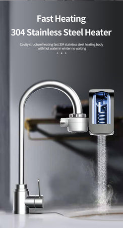 Rubinetto Elettrico Istantaneo Caldaia Acqua Calda Con Display Fo-j07 Casa, arredamento e bricolage > Cucina > Rubinetti Cucina Trade Shop italia - Napoli, Commerciovirtuoso.it