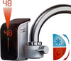 Rubinetto Elettrico Per Acqua Calda Istantanea Senza Caldaia Con Display Fo-j07 Fai da te/Attrezzature per cucine e bagni/Impianti per la cucina/Rubinetti da cucina/Rubinetti per lavelli da cucina Trade Shop italia - Napoli, Commerciovirtuoso.it