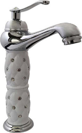 Rubinetto Lavabo Brillantini Miscelatore Bagno Monoforo Argento Canna Alta 52156 Fai da te/Attrezzature per cucine e bagni/Attrezzature per bagni/Rubinetti per lavandini bagno Trade Shop italia - Napoli, Commerciovirtuoso.it