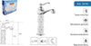 Rubinetto Lavabo Brillantini Miscelatore Bagno Monoforo Argento Canna Alta 52156 Fai da te/Attrezzature per cucine e bagni/Attrezzature per bagni/Rubinetti per lavandini bagno Trade Shop italia - Napoli, Commerciovirtuoso.it