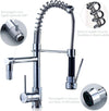 RUBINETTO LAVABO CUCINA CANNA ALTA DOPPIO MISCELATORE MONOCOMANDO ESTRAIBILE Fai da te/Attrezzature per cucine e bagni/Impianti per la cucina/Rubinetti da cucina/Rubinetti per lavelli da cucina Trade Shop italia - Napoli, Commerciovirtuoso.it